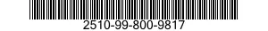 2510-99-800-9817  2510998009817 998009817