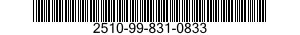 2510-99-831-0833  2510998310833 998310833
