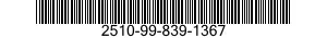 2510-99-839-1367 FENDER,VEHICULAR 2510998391367 998391367