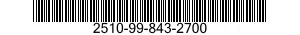 2510-99-843-2700  2510998432700 998432700