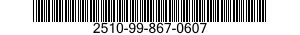 2510-99-867-0607  2510998670607 998670607