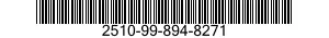 2510-99-894-8271 SHUTTER HASP AND ST 2510998948271 998948271