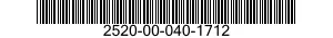 2520-00-040-1712  2520000401712 000401712