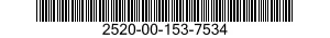 2520-00-153-7534 BLOCK 2520001537534 001537534