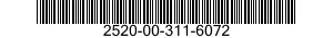 2520-00-311-6072  2520003116072 003116072