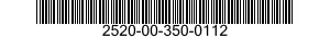 2520-00-350-0112  2520003500112 003500112