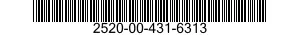 2520-00-431-6313  2520004316313 004316313