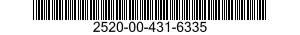 2520-00-431-6335 PLATE,DRIVEN 2520004316335 004316335