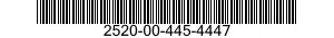 2520-00-445-4447  2520004454447 004454447