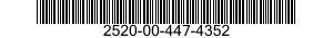 2520-00-447-4352  2520004474352 004474352
