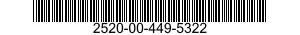2520-00-449-5322 FITTING 2520004495322 004495322