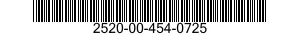 2520-00-454-0725  2520004540725 004540725