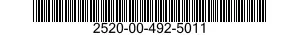 2520-00-492-5011  2520004925011 004925011