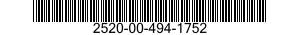 2520-00-494-1752  2520004941752 004941752