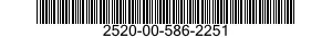 2520-00-586-2251  2520005862251 005862251