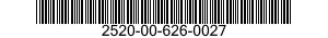 2520-00-626-0027  2520006260027 006260027