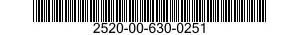 2520-00-630-0251  2520006300251 006300251