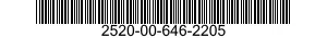 2520-00-646-2205  2520006462205 006462205