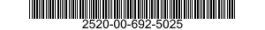 2520-00-692-5025  2520006925025 006925025