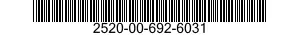 2520-00-692-6031  2520006926031 006926031