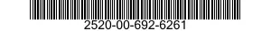 2520-00-692-6261 PROPELLER SHAFT WITH UNIVERSAL JOINT,VEHICULAR 2520006926261 006926261