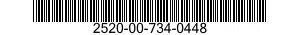2520-00-734-0448 CASE 2520007340448 007340448