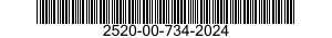 2520-00-734-2024  2520007342024 007342024