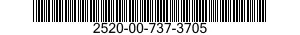 2520-00-737-3705 FLANGE,COMPANION,VEHICULAR UNIVERSAL JOINT 2520007373705 007373705