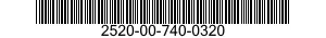 2520-00-740-0320  2520007400320 007400320