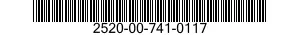 2520-00-741-0117 PLATE ASY HYDRAULIC 2520007410117 007410117