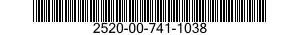2520-00-741-1038  2520007411038 007411038