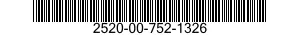 2520-00-752-1326 SHAFT,AXLE,AUTOMOTIVE 2520007521326 007521326