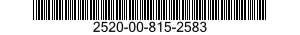 2520-00-815-2583 SEAL,PLAIN ENCASED 2520008152583 008152583