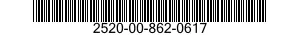 2520-00-862-0617  2520008620617 008620617