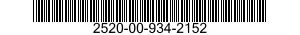 2520-00-934-2152  2520009342152 009342152