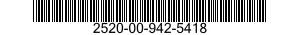 2520-00-942-5418  2520009425418 009425418