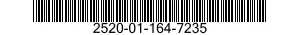 2520-01-164-7235 YOKE,UNIVERSAL JOINT,VEHICULAR 2520011647235 011647235