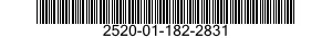2520-01-182-2831 YOKE,UNIVERSAL JOINT,VEHICULAR 2520011822831 011822831