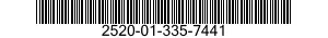2520-01-335-7441 YOKE,UNIVERSAL JOINT,VEHICULAR 2520013357441 013357441