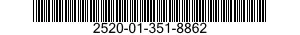 2520-01-351-8862 SLEEVE,SLIDING,MECHANICAL TRANSMISSION 2520013518862 013518862