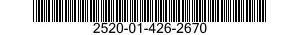 2520-01-426-2670 HOUSING,CONSTANT VELOCITY DRIVE SHAFT 2520014262670 014262670