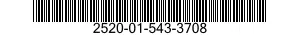 2520-01-543-3708 PROPELLER SHAFT,VEHICULAR 2520015433708 015433708
