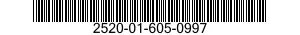 2520-01-605-0997 PARTS KIT,CONSTANT VELOCITY DRIVE SHAFT 2520016050997 016050997