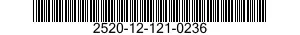 2520-12-121-0236 PIPE,METALLIC 2520121210236 121210236