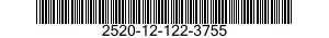 2520-12-122-3755 WELLE, GETRIEBE 2520121223755 121223755