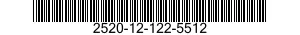 2520-12-122-5512 LOCKING PLATE,NUT AND BOLT 2520121225512 121225512