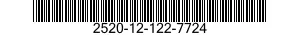2520-12-122-7724  2520121227724 121227724