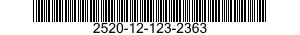 2520-12-123-2363  2520121232363 121232363