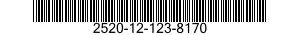 2520-12-123-8170  2520121238170 121238170