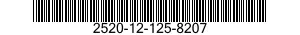 2520-12-125-8207  2520121258207 121258207
